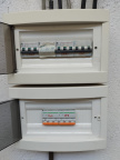 Трифазно табло 30Kw, работи от 2015, свързано с промишлени Перални и Центрафуги